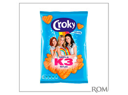 Croky Hartjes K3 Paprika 12X80G