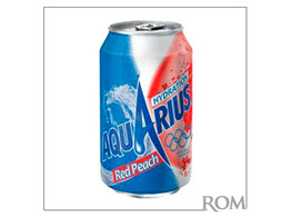 Aquarius Red Peach 33Cl Blik